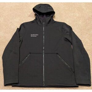 Lululemon Men's Medium Welter Weight Hoodie Black Full Zip Embroidered